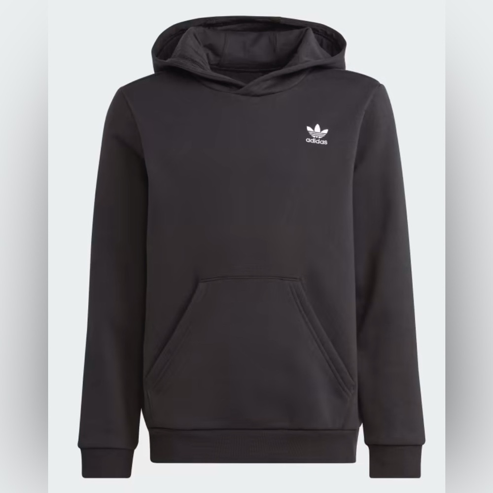 adidas Youth Adicolor Embroidered Trefoil Boys Active Hoodies sweatshirt Mediun